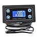 DZS Elec DC 6.0-30V Digital Temperature Controller Switch 12V 24V -50 to 110 Celsius LCD Temperature Monitoring Instrument Heating/Cooling Auto Switch AC 220V 10A High Temperature Buzzes Alarm