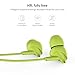 UiiSii C200 in Ear Sports Headphone with Mic for Smartphones - Green