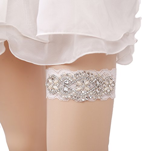 crystal garter belt VS Floral Embroidery Garter Belt main image 0