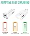 Google Pixel 2 Fast Charger Type-C USB 2.0 Cable set by Ixir - (Wall Charger + Car Charger + 2 Type-C Cable) Google Pixel XL, Google Pixel, Google Pixel XL 2 up to %50 fast charging.-White