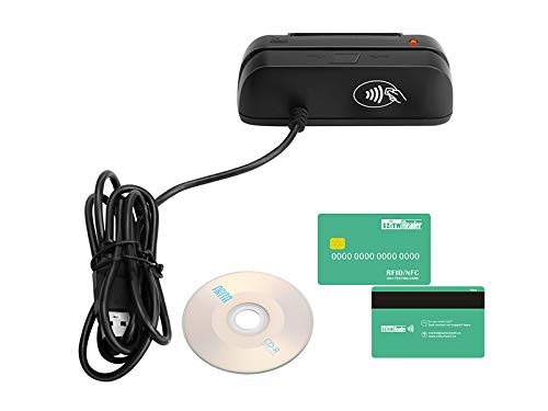 3 in 1 Combo SZTW150 Magnetic Card Reader + EMV Chip/RFID NFC Reader Writer Only for APDU Command Professional Person - Thumbnail 3