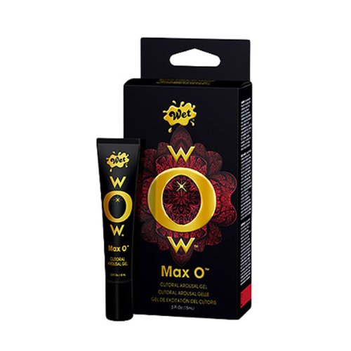 Wet Wow Max O Female Arousal Gel Lubricant 0.5 fl.oz / 15ml tube