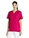 Cherokee Women's V-Neck Scrub Top, Azalea, Large