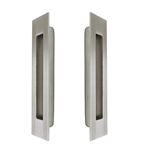 Stainless Steel Flush Pull, Recessed Sliding Door Knobs, Furniture Handles for Pocket