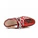 Latasa Womens Fashion Summer Spring Hollow-Out Square-Toe Lace-Up Platform Wedge Oxford Sandals