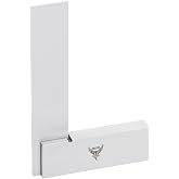 PEC Tools Machinist Square 3&rdquo;, True 90&deg; &plusmn;0.0006&rdquo; | Hardened tool steel solid square. Precision-ground inside &amp; outside. Inner-corner debris notch