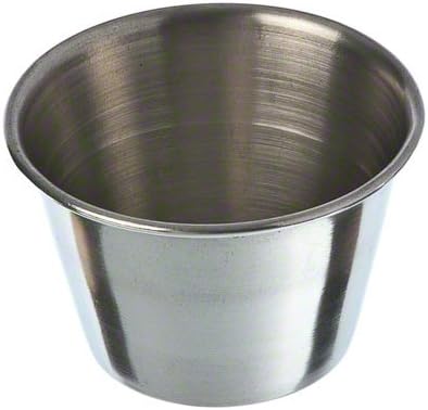 Update International (SC-25) 2-1/2 oz Stainless Steel Sauce Cup [Set of 12]