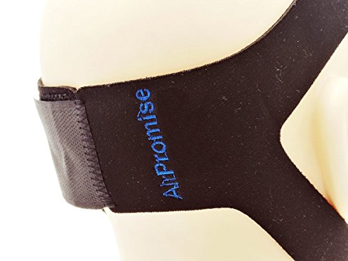Large Adjustable Stop Snoring Chin Strap (Black) - Thumbnail 3