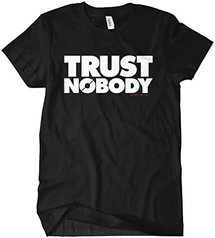 Special Blends Women's Trust Nobody T-shirt - Black, Medium