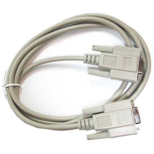 SF Cable, 6 ft DB9 F/F Null Modem Cable RS232