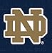Duck Brand College Printed Packaging Tape with Dispenser, Notre Dame, 1.88-Inch x 15-Yard Roll (283777)