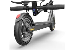 WERHY Electric Scooter, 8.5"/10"/14" Tire, Powerful 350/500W Motor, Top Speed 19/22 MPH, 21-49Miles Max Range, Folding Escooter for Adults & Teens with Dual Braking