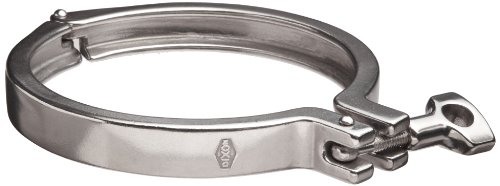 Dixon 13MHHM300SN Stainless Steel 304 Single Pin Heavy Duty Clamp with Serrated Wing Nut, 3" Tube OD