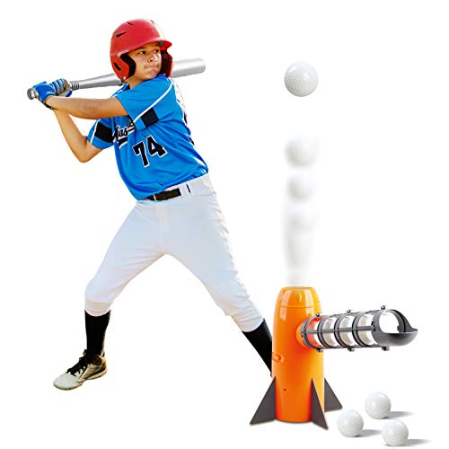 NIGOE Toy Baseball Set for Kids, Automatic Baseball Pitching Machine