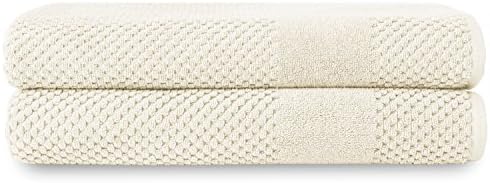 Chortex Turkish Cotton Bath Sheet (2 Pack), Pack of 2, Almond