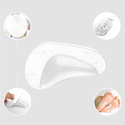 Hometom 1 Pair Flat Foot Insoles Infants Correct Insoles After Evaginate Correction Tool (B)