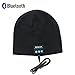 RQN Outdoor Bluetooth Hat Wireless Bluetooth Headphone Headset Earphone W/stereo Speakers & Mic Black