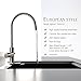 iSpring GA1-ORB Lead-Free Reverse Osmosis, Kitchen Bar Sink RO Drinking Water Faucet, Contemporary Style, High Spout, Oil Rubbed Black - 1/4