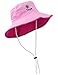 Tuga Girls Bucket Hat (UPF 50+), Pinks, Large