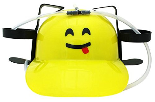 Happy Man "Smiley Face" Drinking Hat