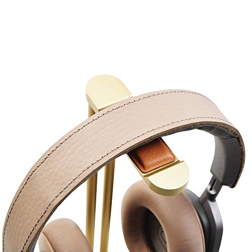 Jokitech Headphone Hanger, Super Steady Aluminum Slim Headphone Stands,Suitable for Beats, Sennheiser, Sony, Audio-Technica, Bose, Shure, AKG,B&O Play,Logitech.Razer Gaming Headphones and More -Gold
