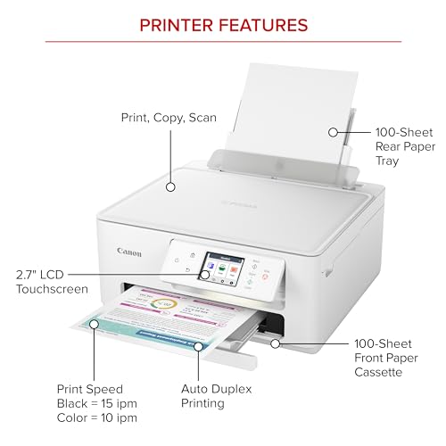 Canon PIXMA TS7720 – Wireless Home All-in-One Printer