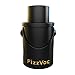 FizzVac Vacuum Champagne Stopper in Black Satin Gift Bag, Set of 2