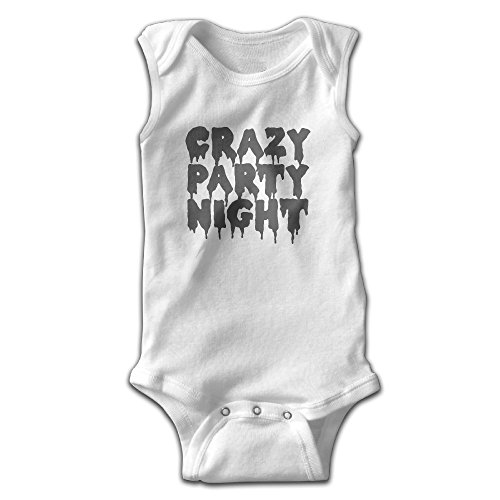 Michael Conti Crazy Party Night Sleeveless Baby Romper Cotton Infant Bodysuit Outfits Boys Girls
