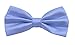 BODY STRENTH Adjustable Bow Ties for Men Formal Solid Color Tuxedo Bowtie