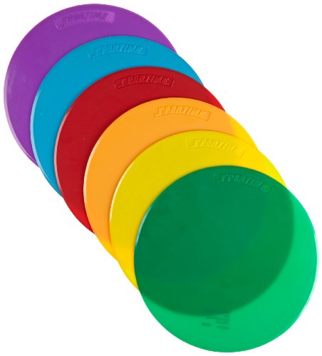 School Smart Spot Markers - 10 Diameter - Set of 6 - Assorted Colors