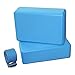 Anfire Yoga Block, Yoga Blocks 2 Pack & Strap - Balance & Flexibility Eva Foam Exercise Blocks