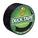 Duck 285636 Color Duct Tape 3-Pack, 1.88 Inches x 20 Yards, 60 Yards Total, 3-Roll Pack, Black, 3 Piece