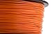 HATCHBOX ABS 3D Printer Filament, Dimensional Accuracy +/- 0.03 mm, 1 kg Spool, 1.75 mm, Orange