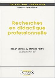 Recherches en didactique professionnelle