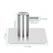 SKEMIX Self Adhesive Hooks,Heavy Duty Wall Hooks Coat Hooks Robe/Towel Hooks, 304 Stainless Steel Brushed Nickel Bathroom Kitchen Organizer (4-Pack)