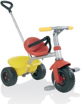 red and yellow trike