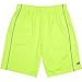 New Balance Boys' Big Performance Short with Contrast Piping, Toxic/Sonar, 10-12