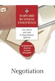 Negotiation (Harvard Business Essentials Series)