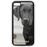 iPhone 7 Plus 7+ Case Labrador Retriever Lab Dog Canine Puppy Customizable by TYD Designs in Black Rubber