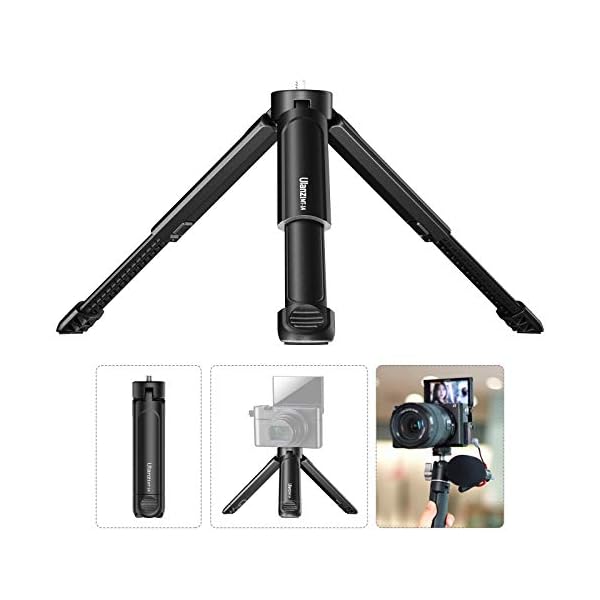 Stativkamera Kompatibel mit Canon / ZV1 für Sony/Nikon DSLR, ausziehbare Stativkamera Camcorder Stativ Einbeinstativ, 1…