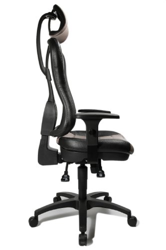 Topstar-Brodrehstuhl-Head-Point-Rs-Sy-Inkl-Armlehnen-P4-SchwarzHellgrau