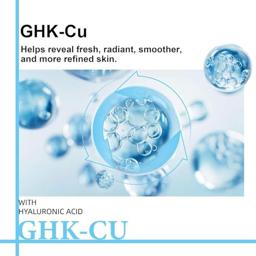 YOOJ® GHK‑Cu Copper Peptide Face Serum, Anti‑Aging Hydrating Repair Serum, Skin Barrier Repair & Lightweight Moisturizer for Daily Skincare, 30ml
