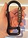 Lockstraps 801 Locking Carabiner, Black