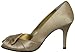 Nina Women's Forbes-Ys Peep-Toe Pump,Gold,8 M US