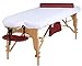 SierraComfort All Inclusive Portable Massage Table, Burgundy