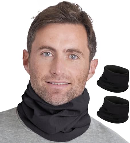 GEARS Neck Dickey - 4-Way Stretch Microfleece Neck Warmer for