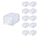 LE® Silcone End Cap for LED 100-240V Strip Lights, Pack of 10 Units, 3528 LED Strip Accessories, 0.39in width, End Cover for Single color Strips