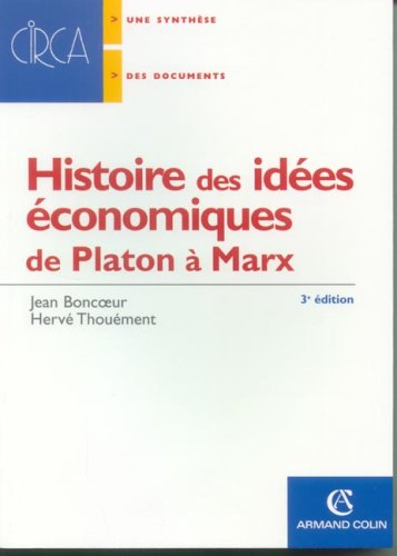Histoire des idées économiques (French Edition) by (Paperback)