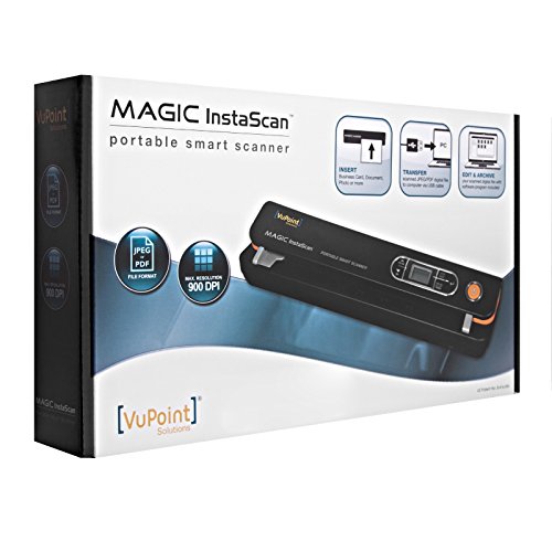 Vupoint Magic InstaScan Handheld Portable Scanner (PDSST420VP) auto