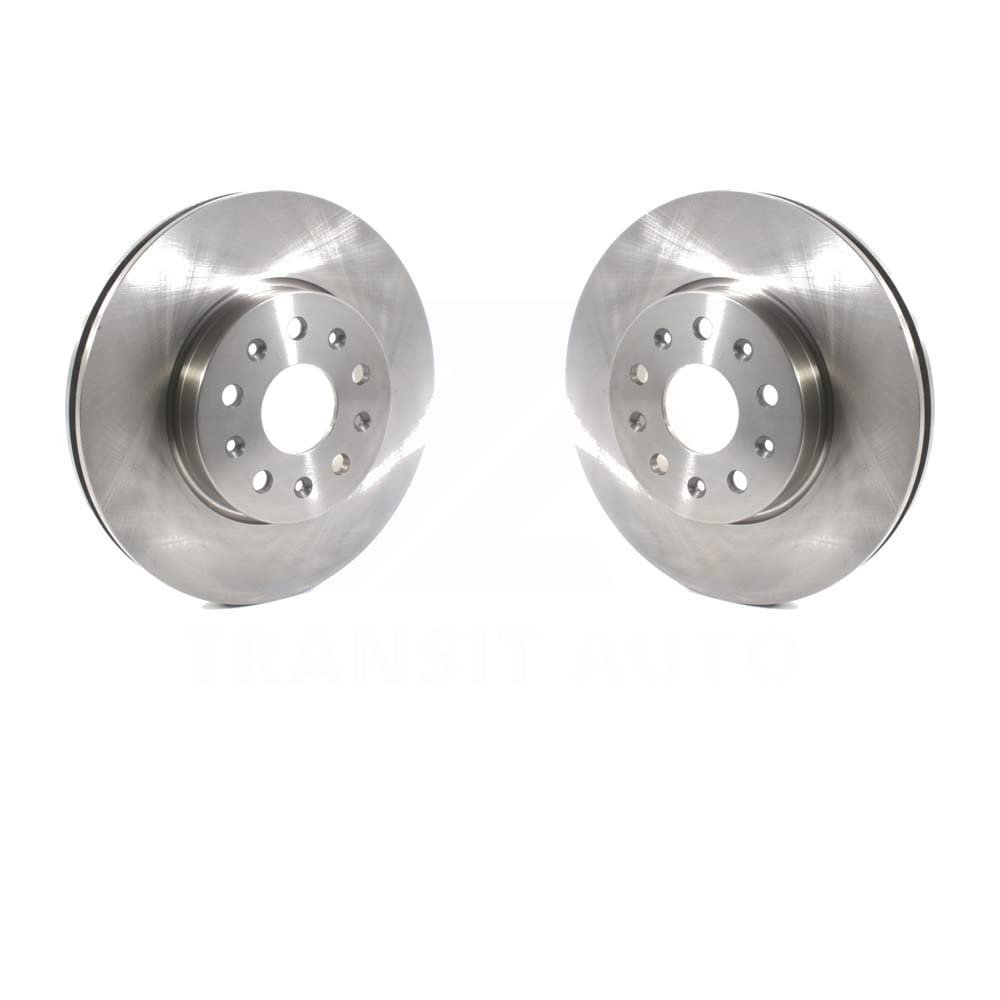 Front Disc Brake Rotors Pair For Chevrolet Camaro